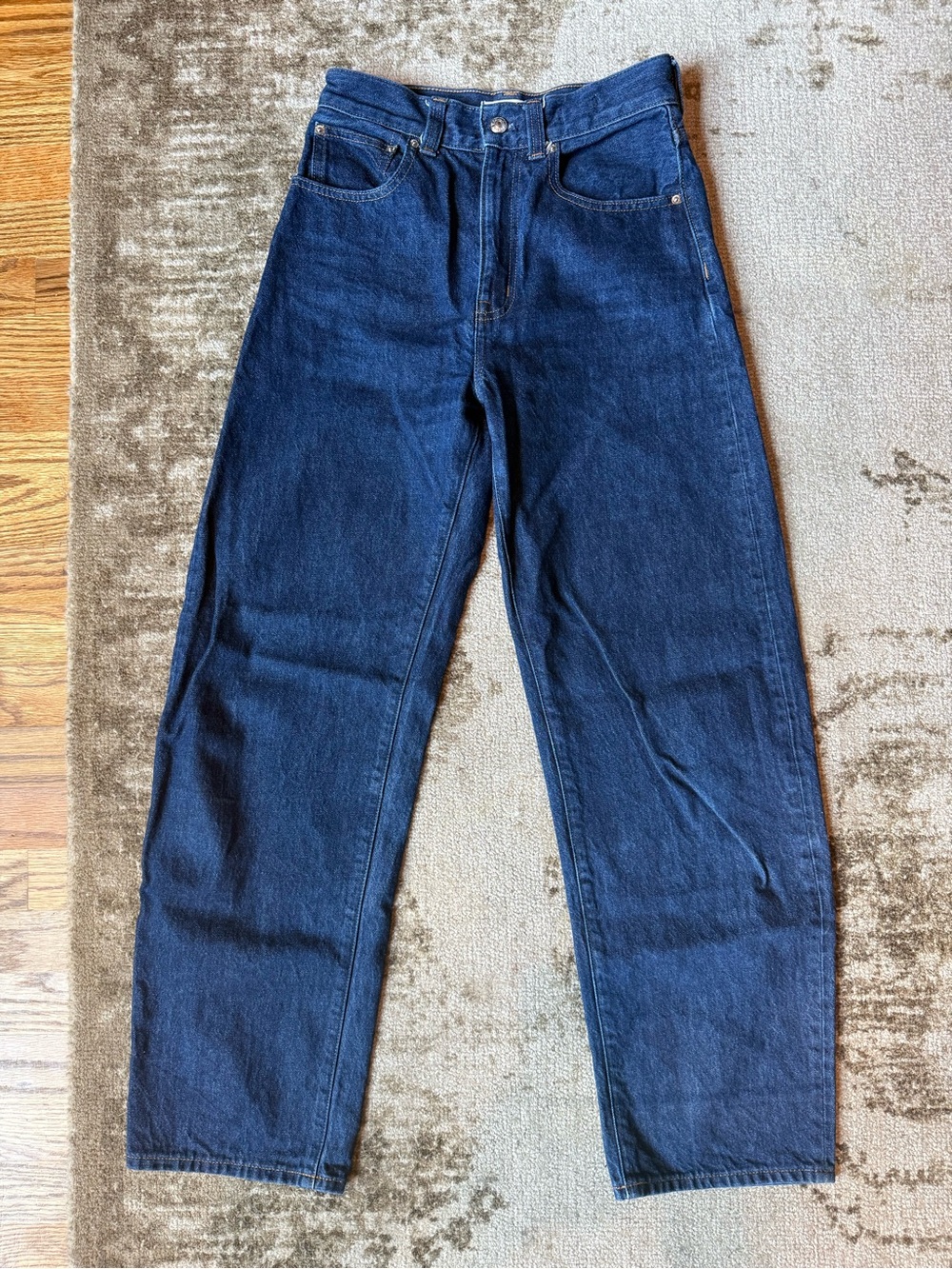Madewell The Balloon Jean in Rinse Wash